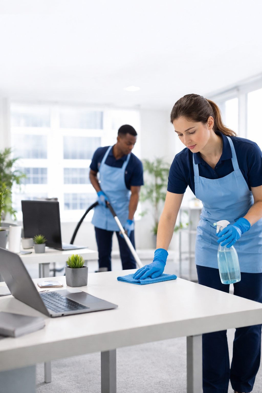 Espace professionnel parfaitement entretenu